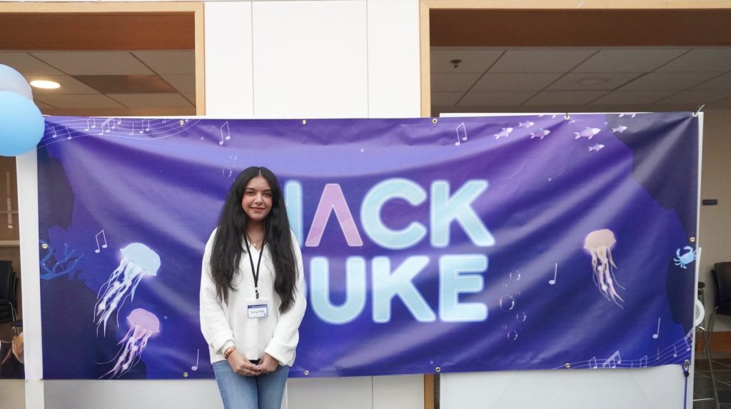 Somya Singh at HackDuke